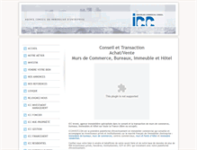 Tablet Screenshot of iccinvest.com